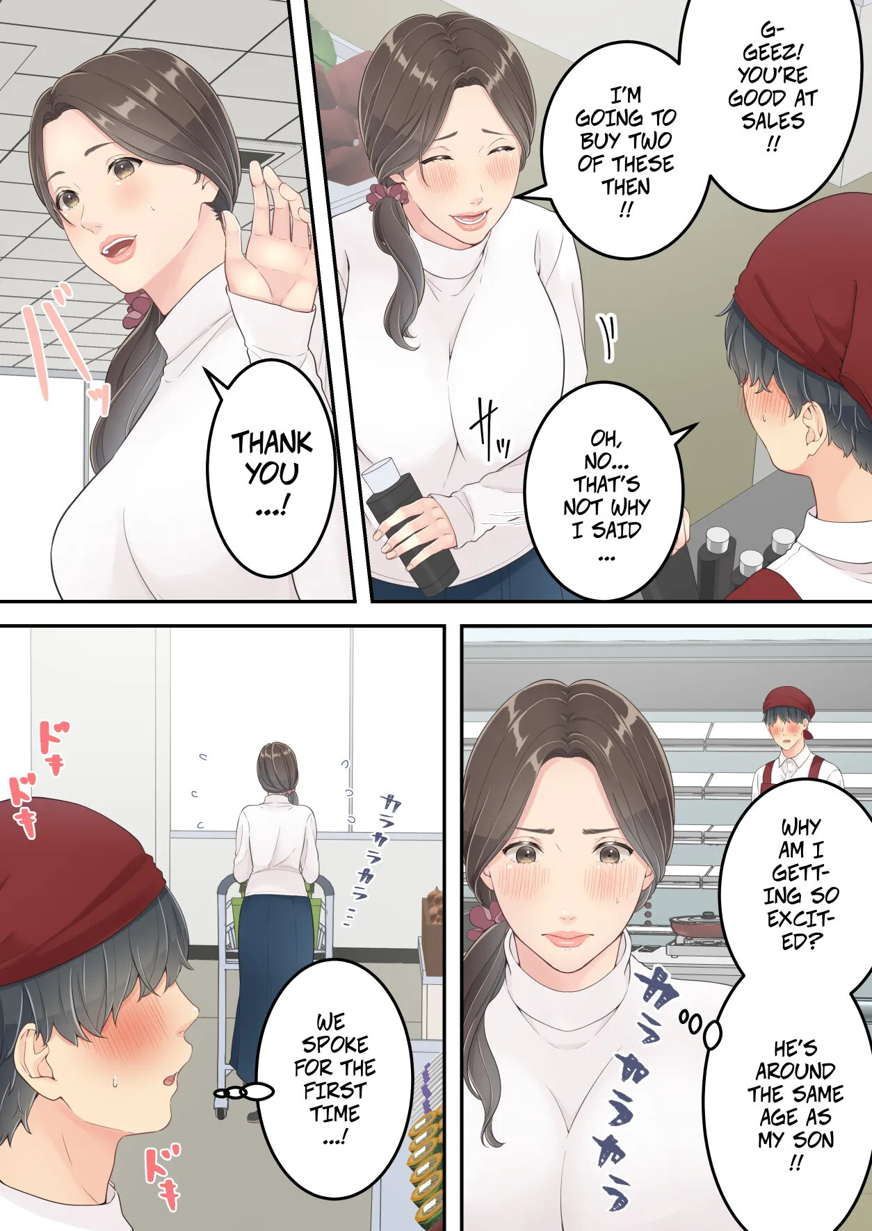 Hentai Manga Comic-A Normal Mother Goes on a Sweet Affair Trip With a Boy the Same Age as Her Son-Read-6